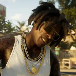 Portrait of Gold Chain Guy