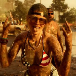 Portrait of Thrillbilly Mud Girl